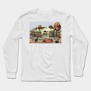 Autumn Harvest Painting Long Sleeve T-Shirt